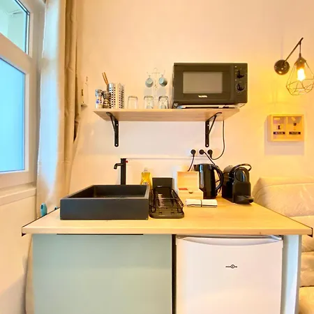 Mini-studio Le Cormoran Scls - Wifi, Clim, Centre アパート カンヌ