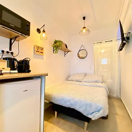 Mini-studio Le Cormoran Scls - Wifi, Clim, Centre アパート *
